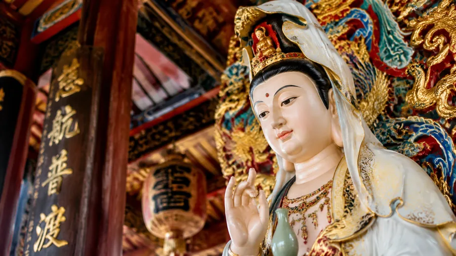 Kuan Yin: The Goddess of Mercy at Cheng Hoon Teng